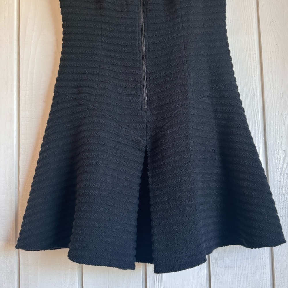 Theory Black Zip Up Dress - Picture 5 of 8
